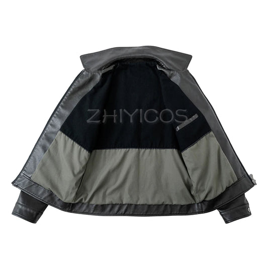 Chaqueta Leon Kennedy Biohazard 6 – Abrigo de Cuero Sintético