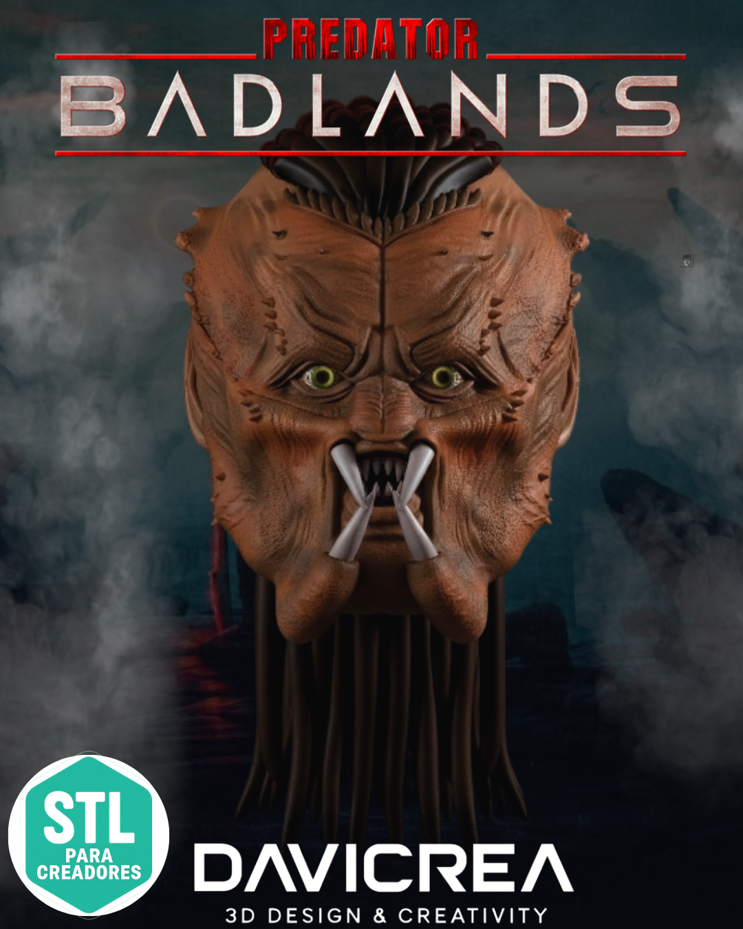 Depredador Badlands mask
