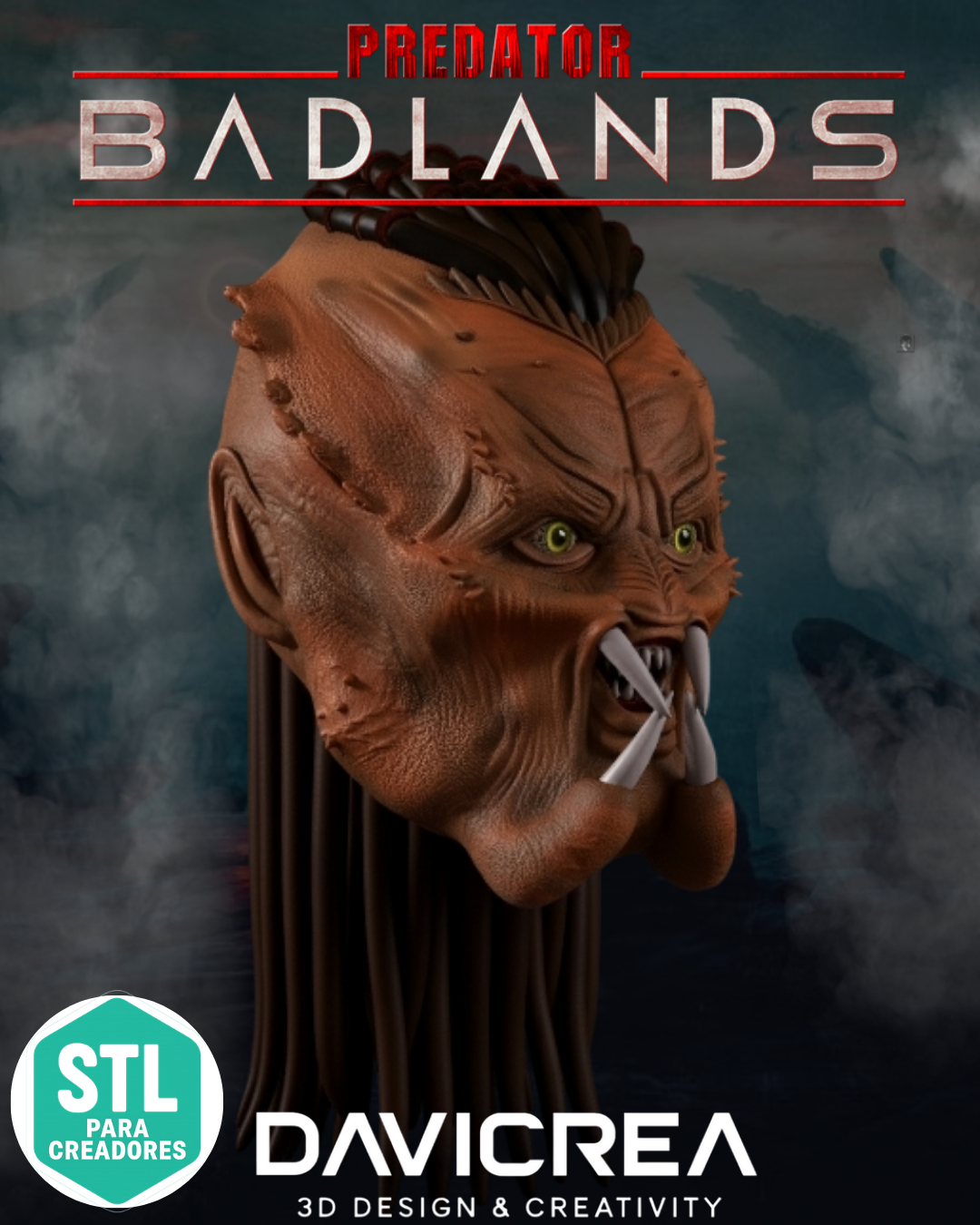 Depredador Badlands mask