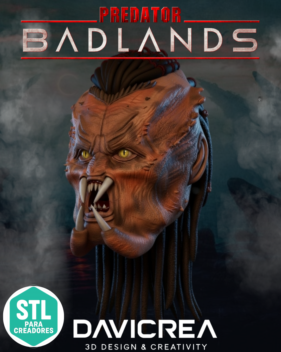 Depredador Badlands mask