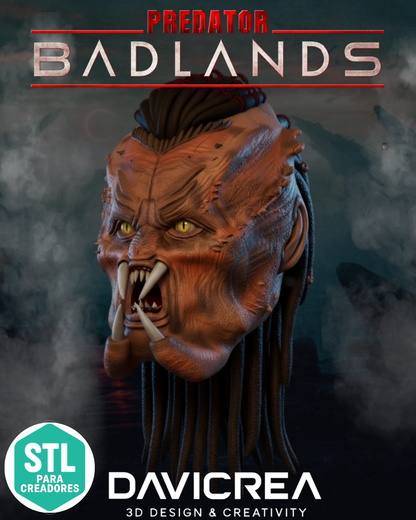 Depredador Badlands mask