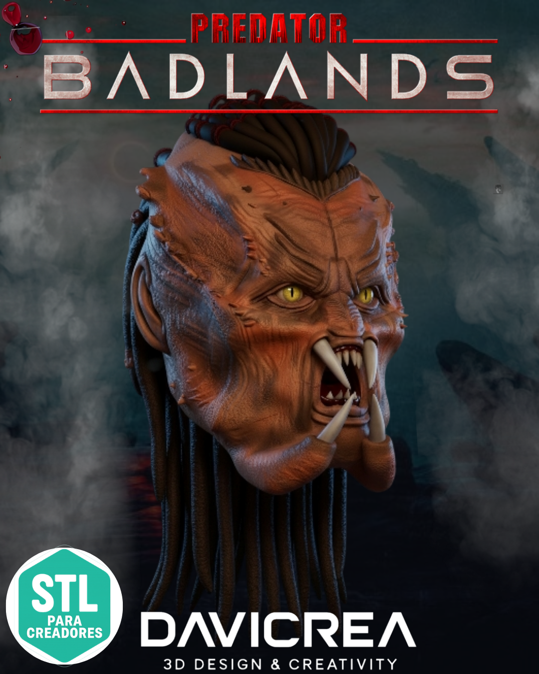 Depredador Badlands mask