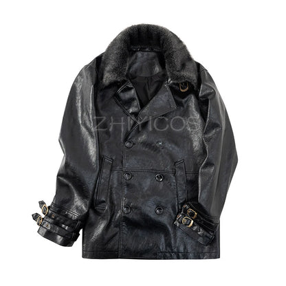 Chaqueta Leon Kennedy Requiem – Cosplay Biohazard 9 en Cuero Sintético para Hombre